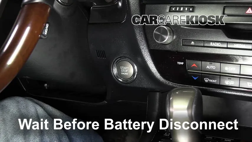 2018 Lexus RX350L 3.5L V6 Battery Replace